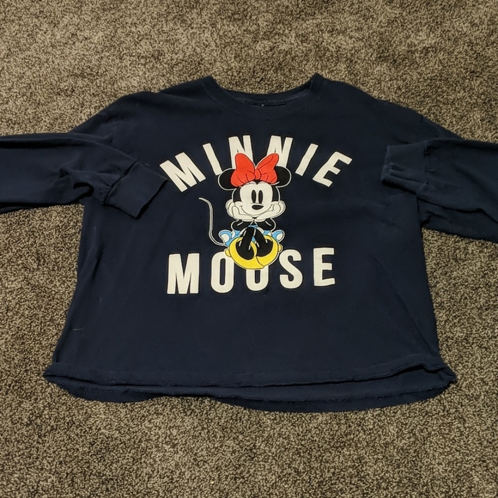 Long sleeve Minnie Mouse shirt